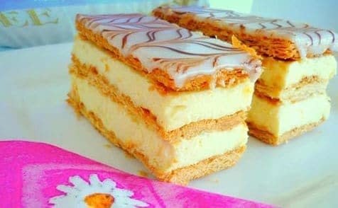 Millefeuille classique à la crème pâtissière