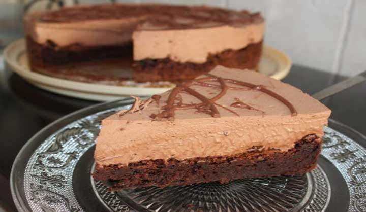 Gâteau mousse au chocolat