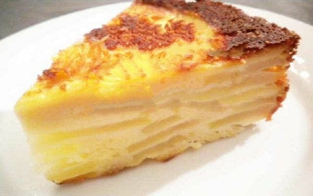 Gâteau Flan aux Pommes