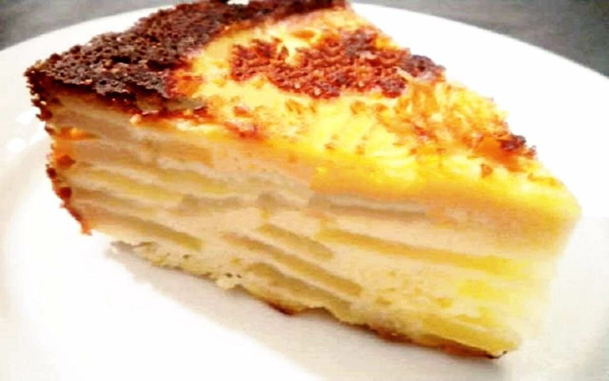 Gâteau Flan aux Pommes