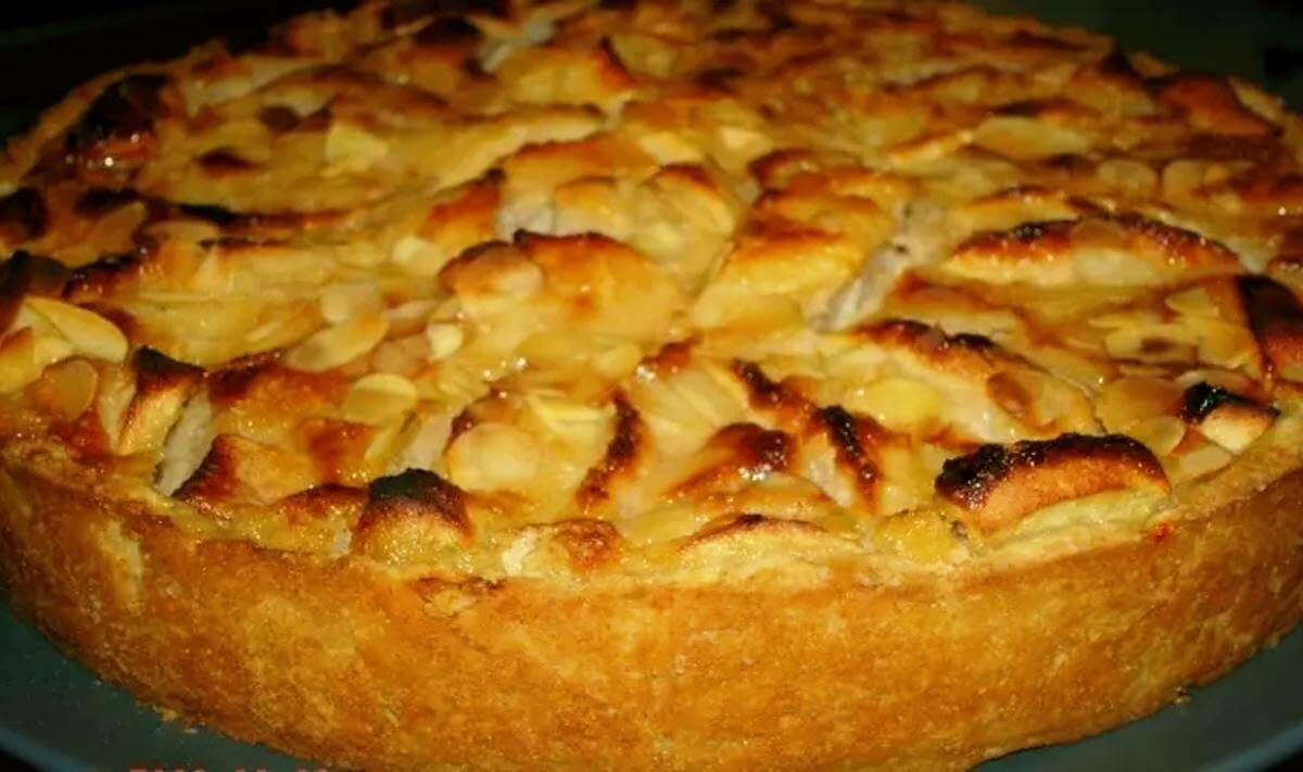 Gâteau aux pommes à la normande