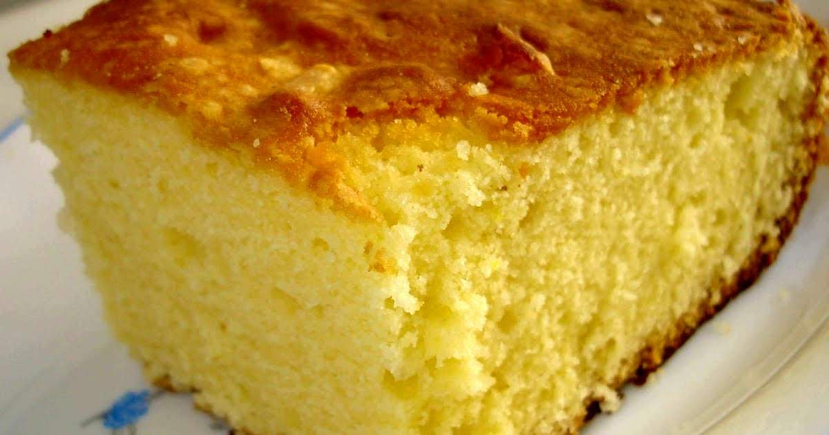 Gâteau éponge au citron