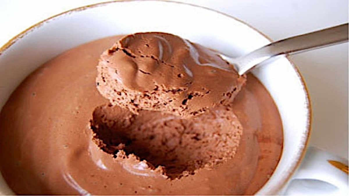 Mousse Au Chocolat et Mascarpone